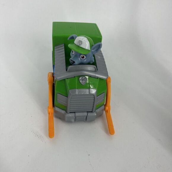 Paw Patrol Deluxe Vehicle Lot of 4 Chase Rocky Skye Ryder Action Figures Toy Set - Picture 7 of 15